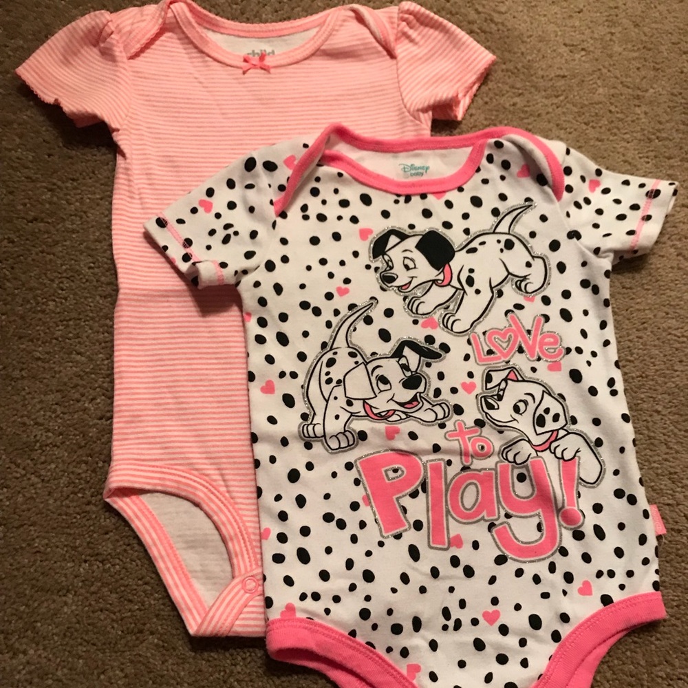 Pink onesie set